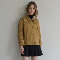 ZARA【时尚百搭】女式时髦洋气休闲防风夹克可拆卸帽外套