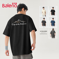 Baleno/班尼路 纯棉 男士短袖T恤