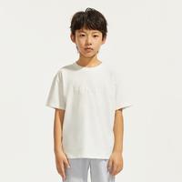 【柔软宽松】儿童短袖T恤夏男女童棉感简约圆领纯色宽松运动上衣