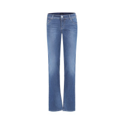 ARMANI JEANS 女式简约显瘦直筒休闲牛仔长裤