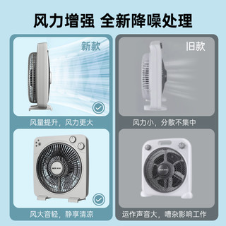 AUX奥克斯电风扇台式家用转页扇轻音台扇鸿运扇小型宿舍床上风扇