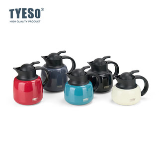 Tmirui不锈钢保温壶家用小容量款焖茶壶茶水分离泡茶水壶办公室 【茶水分离】藏青【焖茶】 600ml