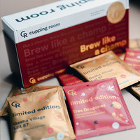 CR CUPPING ROOM 瑰夏手冲美式中烘挂耳黑咖啡礼盒10包/12g 25年10月到期 瑰夏精品挂耳礼盒