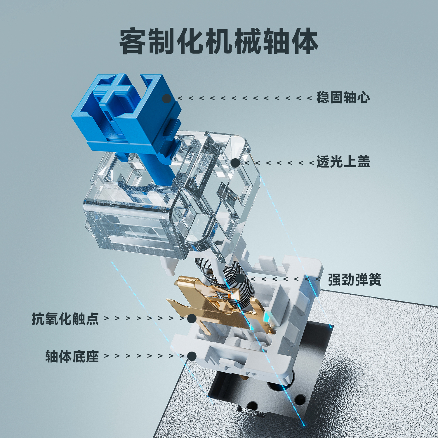 银白色