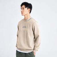 拓路者 Pioneer Camp男式卫衣春款圆领长袖T恤反光印花套头休闲上衣合身无帽衣服