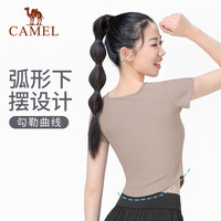 CAMEL/骆驼 透气 女士短袖T恤