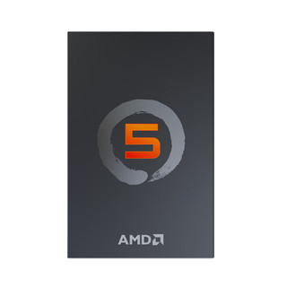 AMD 锐龙 7500F/7800X3D/9600X/9700X/9900X/9950X9800X3D 7代9代 处理器AM5接口 盒装CPU R5 8400F散片