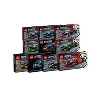 乐高speed超级赛车十件套77242-77251儿童积木玩具