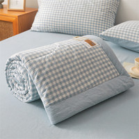 绵初 新疆棉花被夏被学生宿舍单人水洗棉夏凉被空调被秋季薄款被子