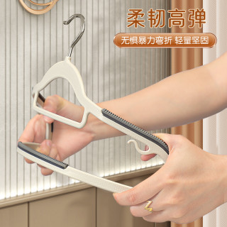 衣架家用挂衣防滑不起包护衣架整理师衣柜橱衣服撑子晾衣架子 20个 儿童款⭐【樱花粉】防滑无痕❤️无荧光❤️无异味