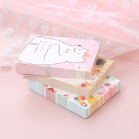 春盛熙 便签本无粘性可爱创意高颜值卡通学习留言 便签本100页【1本】