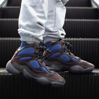 高帮潮流出街：adidas YEEZY500 高帮椰子休闲鞋