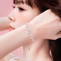 范琦（Fanci）【幻梦心月系列】心月相伴手链女生银高级表白 心月相伴手链-绿