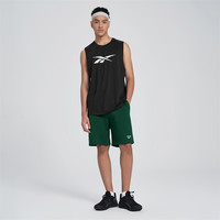 Reebok锐步24男女同款针织柔软舒适休闲运动简约短裤 24SRM605UGH0 XL