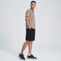 Reebok锐步24男女同款针织柔软舒适休闲运动简约短裤 24SRM605UGL1 2XL
