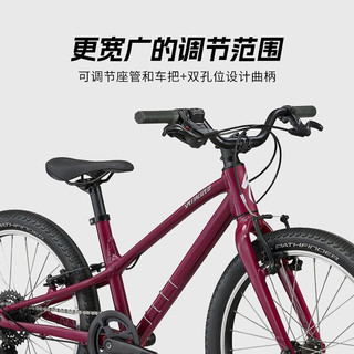 SPECIALIZED闪电 JETT 20英寸7速24英寸8速 儿童自行车男女自行车 浆果紫/丁香紫 20