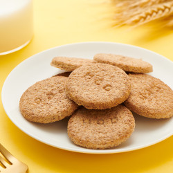 好吃点 核桃腰果粗粮杏仁曲奇饼干 800g