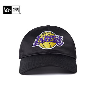 NEW ERA纽亦华NBA色丁棒球帽子男女软顶湖人弯檐运动潮流920 60434964- OSFM