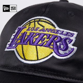 NEW ERA纽亦华NBA色丁棒球帽子男女软顶湖人弯檐运动潮流920 60434964- OSFM