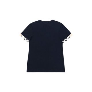 Burberry 深V领短袖T恤 39295491高档舒适百搭 高级感 #