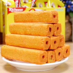 Richeese 纳宝帝芝心棒 奶酪味夹心卷 160g 饼干