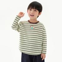 童装儿童男女大小童春装条纹打底衫运动休闲户外长袖T恤