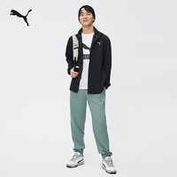 彪马（PUMA）吸湿速干梭织夹克外套男子通勤运动户外风上衣523671 黑色-01 XS (165/88A)