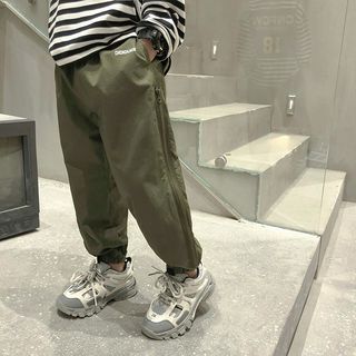男童休闲裤2025童装春秋韩版潮洋气儿童长裤大童纯棉春装裤子