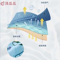 【四条装】顶瓜瓜儿童内裤男冰丝夏季网眼透气四角裤平角裤头a类