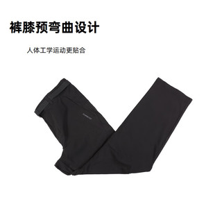 探路者（TOREAD）速干裤子战术登山裤户外徒步超轻弹力透气吸汗功能男裤2025春夏款 黑色 M