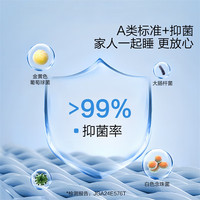 水星家纺凉席 冰丝席可水洗凉感夏季凉席可折叠居家凉席套装A类25年 【1000D可水洗】繁花百果 90cm×195cm