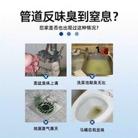 MISSCELL管道除臭剂厕所除味厨房卫生间地漏管道反味消臭去味