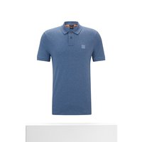 1小时内可退 hugo boss 男士 上装T恤短袖休闲百搭时尚单 蓝色