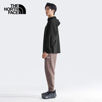 北面薄风衣男户外防晒衣运动轻薄长袖皮肤衣 8EZY JK3 XL 