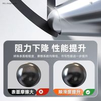 得力(deli)黑色中性笔按动式臻顺滑0.5mm黑色水笔用刷题笔黑笔碳素笔高颜值圆珠笔办公签字笔 5支黑色【按动子弹头】