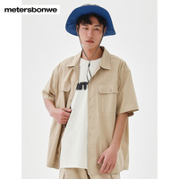 【风格自由穿梭指南】美特斯邦威衬衫男2025夏季格子工装