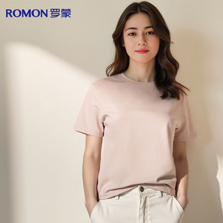  ROMON/罗蒙 冰丝防晒 女士短袖T恤  纯色