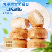 比比赞巧克力味酸奶夹心面包营养零食休闲食品小吃早餐熔岩