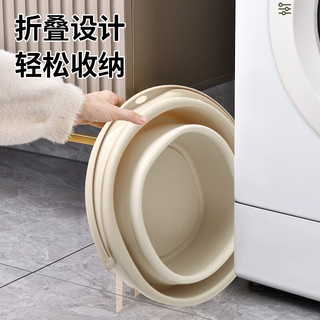 百家好世 大容量折叠水桶儿童户外便携式钓鱼桶家用大号硅胶塑料车载水桶