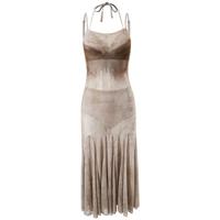 亦美珊分体式泳衣女海边度假三件套2025年比基尼长裙泡温泉