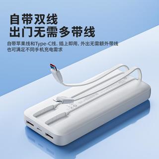  PHILIPS/飞利浦 2万毫安 手机充电宝 快充双线