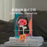 哲选 陶瓷玫瑰永生花礼盒