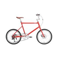 WOODS 小森林自行车城市休闲通勤骑行小轮径单车20寸 20寸7速 中国红
