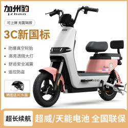 加州豹 JZBOO 新国标电动车48V24A电池续航约60-90公里