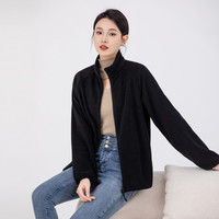 冰洁 女士摇粒绒外套 休闲保暖夹克