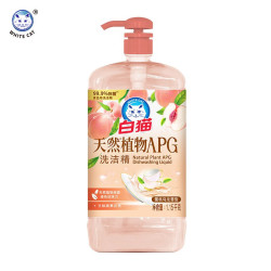 White Cat 白猫 天然植物APG洗洁精 2.3斤*1瓶