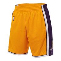 Mitchell&Ness NBA2009-10赛季洛杉矶湖人队黄色主场男SW球裤