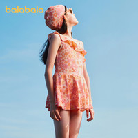 巴拉巴拉女童泳衣套装夏季儿童游泳装连体小童宝宝中大童童装