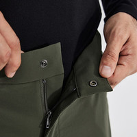 凯乐石（KAILAS）休闲长裤软壳裤男春秋保暖弹力防风裤防静电软壳冲锋裤 男款-暗苔绿【防风｜防泼水】 M