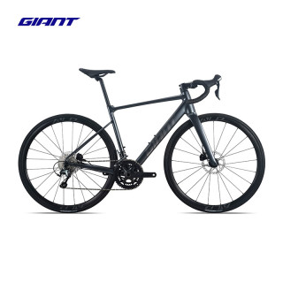 捷安特 全能型 公路自行车 碳纤维前叉 20速二代CD油碟 全内走  700C×445MM 夜空灰